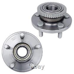 Front & Rear Wheel Hub & Bearings for 2015 2016 2017 2018 2019 2020 Ford Mustang