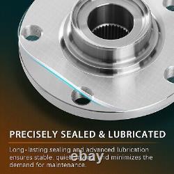 Front Rear Wheel Hub and Bearing for Jeep Grand Cherokee Commander 2006 2010