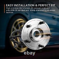 Front Rear Wheel Hub and Bearing for Jeep Grand Cherokee Commander 2006 2010