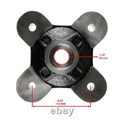 Front Rear Wheel Hub for Polaris RZR XP 1000 / RZR XP 4 1000 2018-23 with Bearing