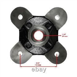 Front Rear Wheel Hub for Polaris RZR XP Turbo/RZR XP 4 Turbo 2018-21 with Bearing