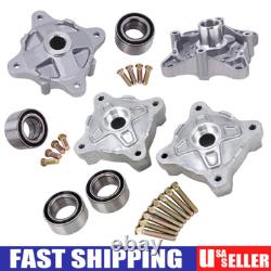 Front & Rear Wheel Hub with Studs Ball Bearing for Polaris RZR S 800 EFI 2008-2014