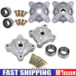 Front & Rear Wheel Hub with Studs Ball Bearing for Polaris RZR S 800 EFI 2008-2014
