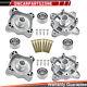 Front & Rear Wheel Hubs & Bearings & Studs Kits For Polaris RZR 800 S 800 08-14