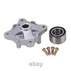 Front & Rear Wheel Hubs & Bearings & Studs Kits For Polaris RZR 800 S 800 08-14