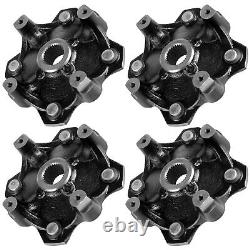 Front & Rear Wheel Hubs For CanAm Defender HD8 2017 2018 2019 2020 2021 /4x