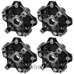 Front & Rear Wheel Hubs For CanAm Defender HD8 2017 2018 2019 2020 2021 /4x