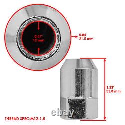 Front/Rear Wheel Lug Nuts & Bolts For Polaris Rzr XP 1000 / Rzr XP 4 1000 14-21