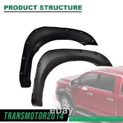 Front+Rear Wheel Protector Fender Flares Cover Fit For 2004-2015 Nissan Titan