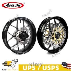 Front Rear Wheel Rim Brake Rotors For Honda CBR1000RR 2008 2016 2015 GG0D US