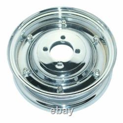 Front Rear Wheel Rim Set Chrome Plated 3.50 X 8 Vespa VBB VLB VNA Models