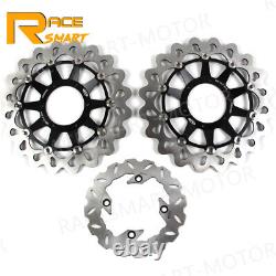 Front Rear Wheel Rims Brake Rotors For Honda CBR1000RR 2006 2016 2007 2008 BK