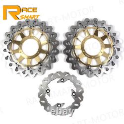 Front Rear Wheel Rims Brake Rotors For Honda CBR1000RR 2006 2016 2007 2008 BK