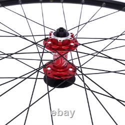 Front+ Rear Wheel Set 29'' Alum Rim Disc Brake MTB Mountain Bike Wheel Kit