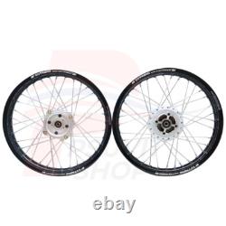 Front&Rear Wheel Set HONDA CT125 Trail 125 Hunter Cub 20-23 1.85-17 Black (B)