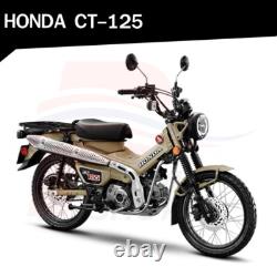 Front&Rear Wheel Set HONDA CT125 Trail 125 Hunter Cub 20-23 1.85-17 Black (B)
