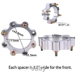 Front & Rear Wheel Spacers For Honda TRX 450R / 450ER TRX450R TRX450ER 2006-2014