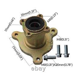 Front Rear Wheels 16x8-7 Tire Rim 3 Stud Hub Spindle Kit Go Kart ATV Quad Taotao