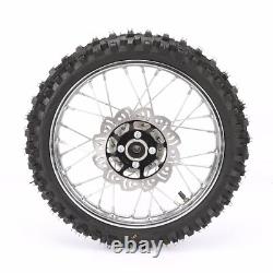 Front Rear Wheels 1.4x14 1.85x12 Rim Tires Disc Brake 12mm Axle 90cc 110cc 125cc