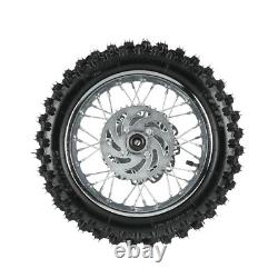 Front Rear Wheels 1.4x14 1.85x12 Rim Tires Disc Brake 12mm Axle 90cc 110cc 125cc