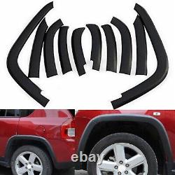 Front &Rear Wheels Fender Cover Protector Molding for Jeep Compass 2011-2018