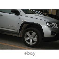 Front &Rear Wheels Fender Cover Protector Molding for Jeep Compass 2011-2018