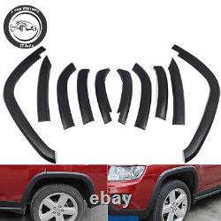 Front & Rear Wheels Fender Flares Cover Fit For Jeep Compass 2011-2018 10Pcs/Set
