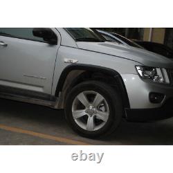 Front Rear Wheels Fender Flares Cover Protector Molding Fit for Jeep Compass