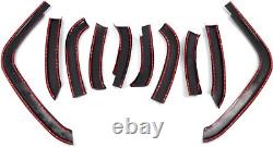 Front & Rear Wheels Fender Flares Protector for Jeep Compass 2011-2016 10 PCS Front & Rear Wheels Fender Flares Protector for Jeep Compass 2011-2016 10 PCS