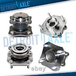 Front Wheel Bearing & Rear Hub for 2007 2008 2009- 2012 Nissan Sentra 2.0L withABS