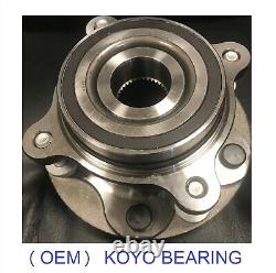 Front Wheel Hub & KOYO Bearing Assembly For 2007-2021 TOYOTA TUNDRA 4WD