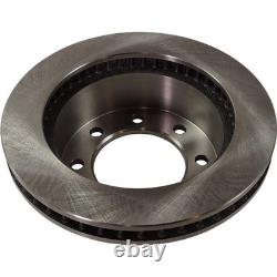 Front and Rear Disc Brake Rotors For 2001-2002 Dodge Ram 2500 Ram 3500