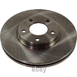 Front and Rear Disc Brake Rotors For 2007-2008 Ford Edge Front Wheel Drive