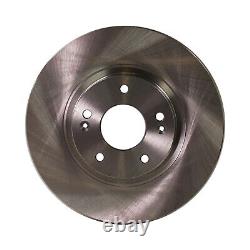 Front and Rear Disc Brake Rotors For 2011-2014 Kia Sorento Front Wheel Drive