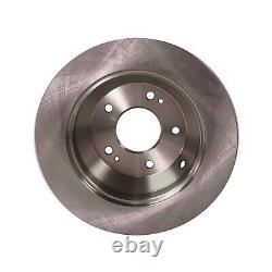 Front and Rear Disc Brake Rotors For 2011-2014 Kia Sorento Front Wheel Drive