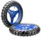 Front and Rear Rim Wheel Kit PW50 PY50 PEEWEE50 50CC Pair of 10, Blue