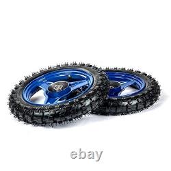 Front and Rear Rim Wheel Kit PW50 PY50 PEEWEE50 50CC Pair of Rim Tire Dirt
