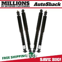 Front and Rear Shock Absorber Set of 4 for 1999-2004 Jeep Grand Cherokee 4.7L V8