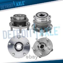 Front and Rear Wheel Bearing and Hubs for Subaru Outback Forester Legacy Ascent