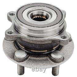 Front and Rear Wheel Bearings Hubs Assembly for 2010 2015 Toyota Prius Plug-In