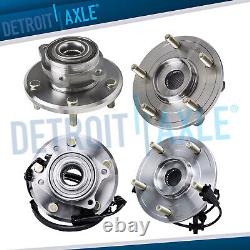Front and Rear Wheel Hub & Bearing Assembly for 2009 2018 Dodge Journey 5-Lugs