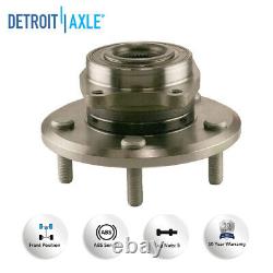 Front and Rear Wheel Hub & Bearing Assembly for 2009 2018 Dodge Journey 5-Lugs