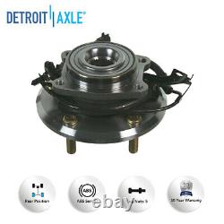 Front and Rear Wheel Hub & Bearing Assembly for 2009 2018 Dodge Journey 5-Lugs