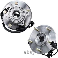 Front and Rear Wheel Hub & Bearing Assembly for 2009 2018 Dodge Journey 5-Lugs
