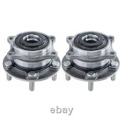Front and Rear Wheel Hub Bearings Set of 4 for Hyundai Sonata Tucson Kia Optima