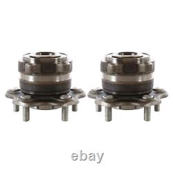 Front and Rear Wheel Hub Bearings Set of 4 for INFINITI G37 Q50 G35 Nissan 370Z