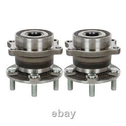 Front and Rear Wheel Hub Bearings Set of 4 for Subaru Forester Impreza 2013 WRX