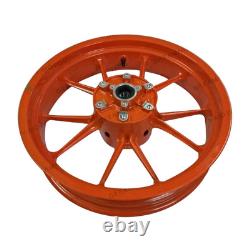 Front and Rear Wheel Rim Orange Fits KTM Duke 390 Racing Bike 2017 2019