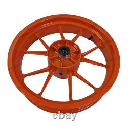 Front and Rear Wheel Rim Orange Fits KTM Duke 390 Racing Bike 2017 2019