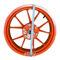 Front and Rear Wheel Rim Orange Fits KTM Duke 390 Racing Bike 2017 2019